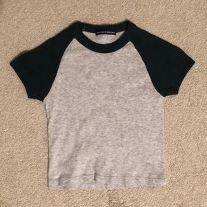 Short sleeve green/gray shirt :)